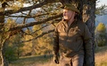 シベリアの針葉樹林地帯を歩くウラジーミル・プーチン大統領（2021年9月26日公開）。(c)Alexey DRUZHININ / Sputnik / AFP
