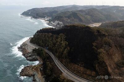 韓国山火事、男性が墓掃除中に失火か 警察