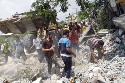 ガザ情勢、パレスチナ側の死者500人超