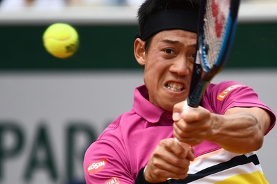 錦織が全仏OP初戦突破、ストレート勝ちで2回戦へ