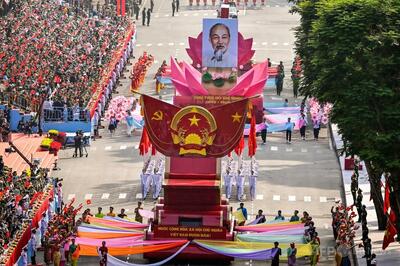 サイゴン陥落50年、ベトナムで祝賀行事 中国軍も初参加