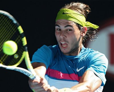 ナダル ゴンザレスをストレートで下し準々決勝へ、全豪オープン