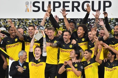 ドルトが独スーパーカップ制覇、サンチョの活躍で王者バイエルン破る