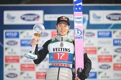 小林陵侑 ジャンプ週間で2戦連続の2位表彰台