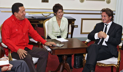 ショーン・ペン、ベネズエラでの映画撮影に意欲 大統領も歓迎