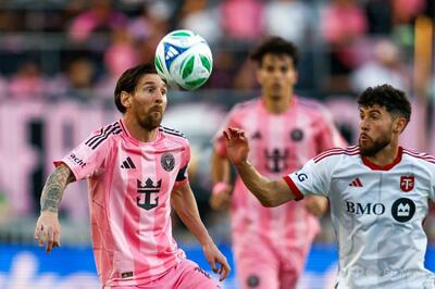 マイアミ、メッシ弾も下位トロントと引き分け