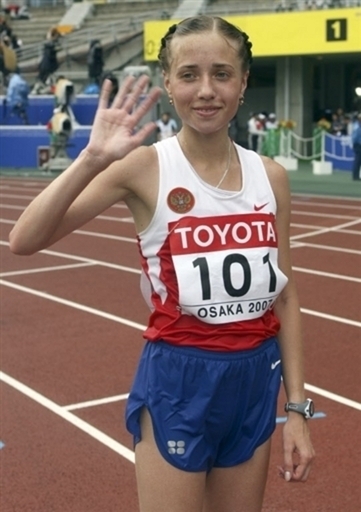 カニスキナ 女子20キロメートル競歩で優勝