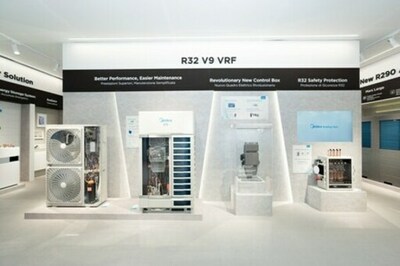Midea、V9 VRFを発表：業務用HVACの効率性、信頼性、設置の容易さを再定義