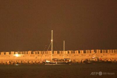 グレタさん乗せた支援船、イスラエルの港に到着