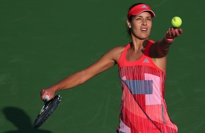 イワノビッチら2回戦へ、シードのベンチッチは初戦敗退 ドバイ・テニス選手権