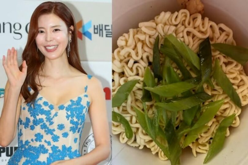 女優キム・ギュリが、ユン・ソンニョル氏の罷免決定を受けて「ネギ」「麺」という言葉をInstagramに投稿した(c)MONEYTODAY