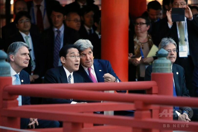 ケリー米国務長官が被爆地を訪問、「謝罪はしない」と米高官