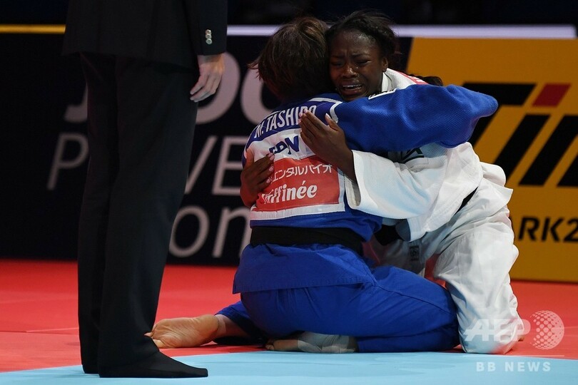 田代は銀メダル、V4の女王アグベニューに敗れる 世界柔道