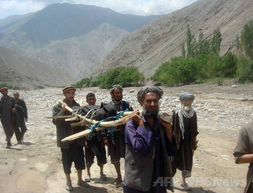 鉄砲水で70人以上死亡、アフガニスタン