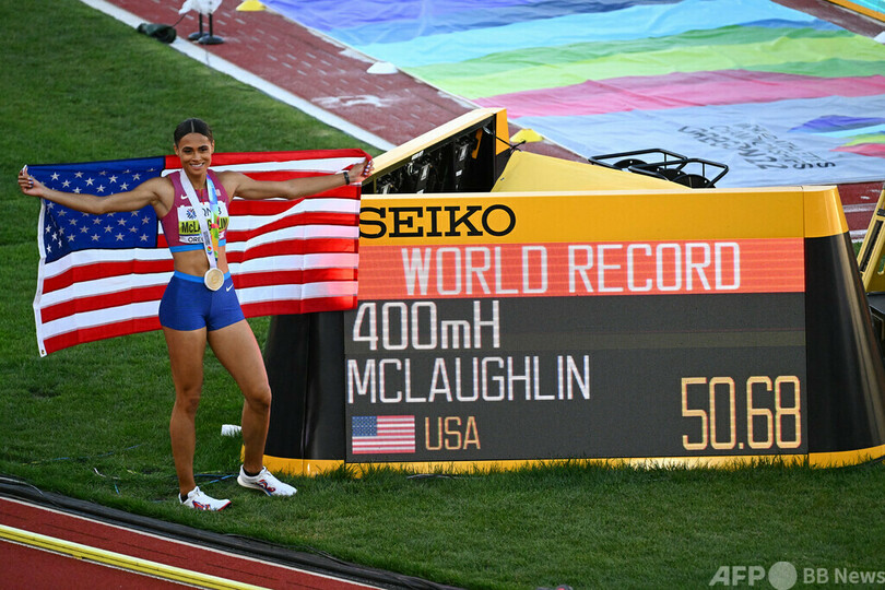マクラフリンレブロニ、けがで世陸欠場 女子400H世界記録保持者