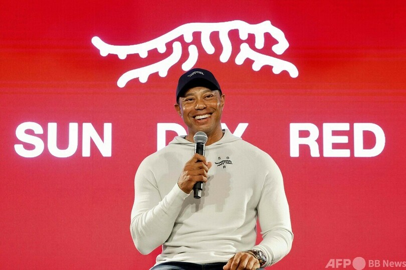 タイガー・ウッズ 新ブランド「サン・デー・レッド」発表