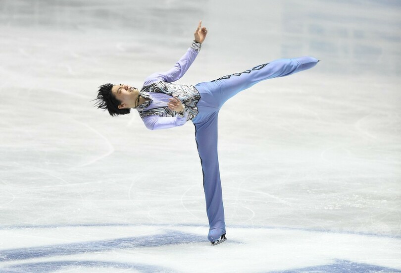 宇野が男子SPトップ、羽生7位も日本が首位発進 フィギュア国別対抗戦