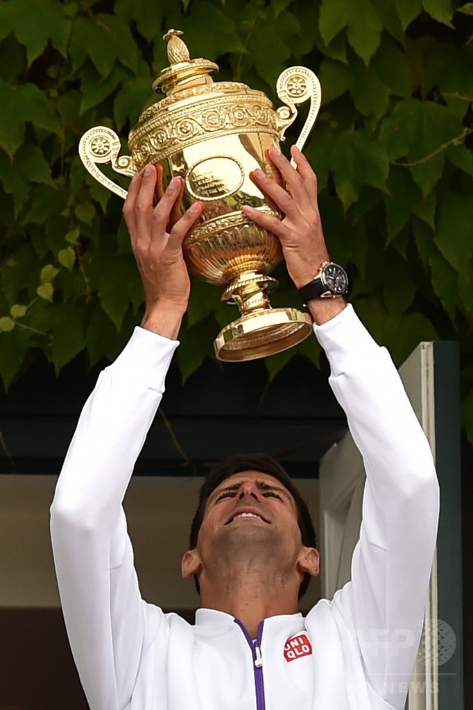 ジョコビッチ、フェデラー下し3度目のウィンブルドン制覇