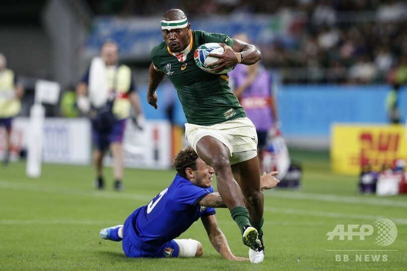 コルビが2トライの活躍！南アフリカが数的不利のイタリアを一蹴 ラグビーW杯