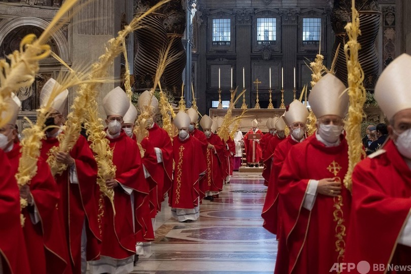 ローマ教皇 枝の主日 ミサで聖週間始まる 各地でも礼拝 写真21枚 国際ニュース Afpbb News