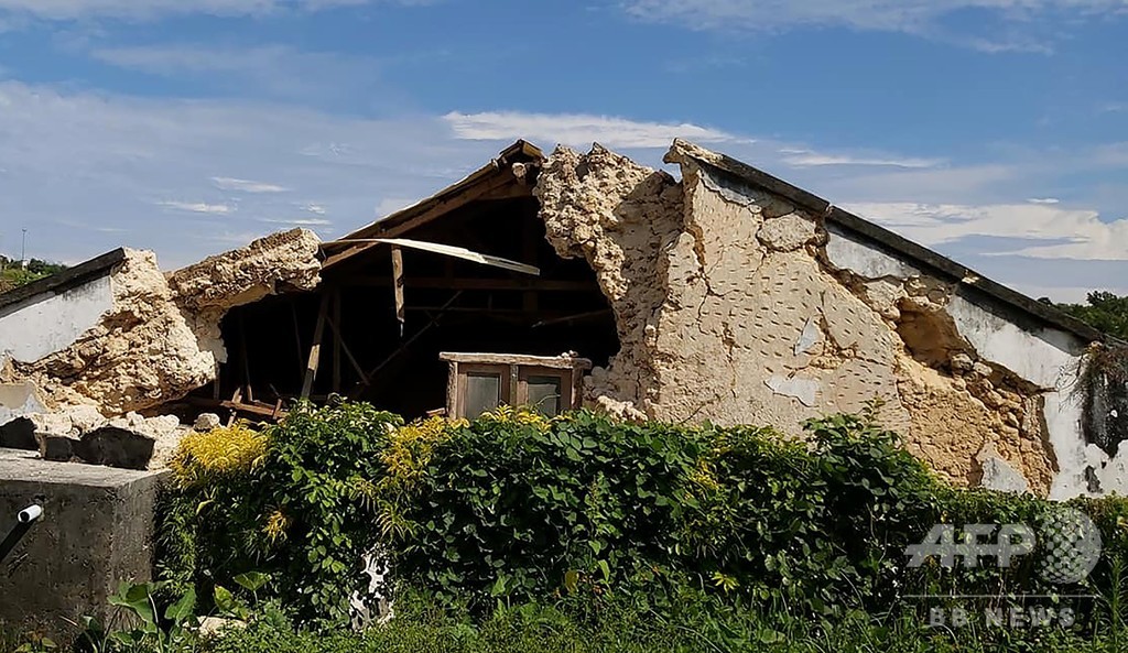 フィリピン北部のバタネス州で地震相次ぐ、8人死亡 約60人負傷