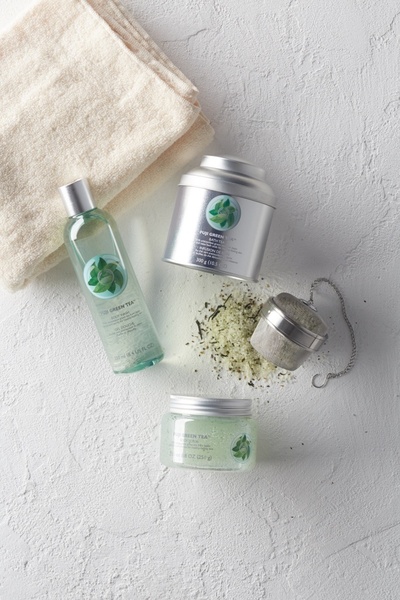 「ザ・ボディショップ」お茶に着想を得たバス&ボディケアシリーズ