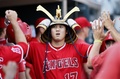 米大リーグ（MLB）、ロサンゼルス・エンゼルスの大谷翔平（2023年7月27日撮影）。(c)Burleson/Getty Images/AFP 
