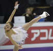 世界フィギュアスケート選手権（ISU World Figure Skating Championships 2013）は16日、カナダ・オンタリオ（Ontario）州ロンドン（London）のバドワイザー・ガーデンズ（Budweiser Gardens）で女子シングル・フリースケーティング（FS）が行われ、韓国の金妍児（Yu-Na Kim、キム・ヨナ）が合計218.31点で優勝を飾った。

演技に臨む浅田真央（Mao Asada、2013年3月16日撮影）。(c)AFP/Brendan SMIALOWSKI