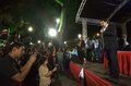 ベネズエラの首都カラカス（Caracas）で、ウゴ・チャベス（Hugo Chavez）大統領のがん再発について発表を行うニコラス・マドゥロ（Nicolas Maduro）副大統領（右端、2012年12月11日撮影）。(c)AFP/JUAN BARRETO