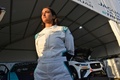 サウジアラビアで初めて、女性カーレーサーとして国内レースに出場したリーマ・ジュファリ（2019年11月20日撮影）。(c)FAYEZ NURELDINE / AFP