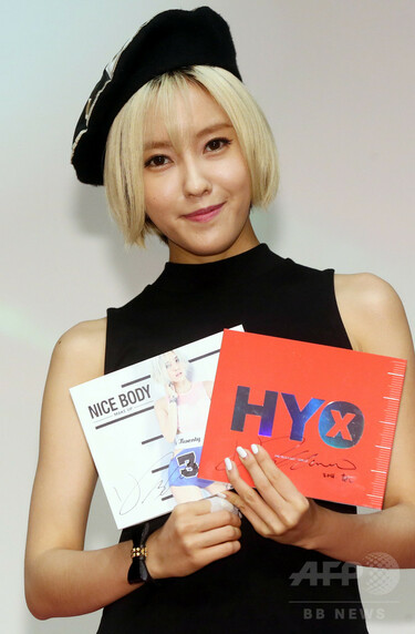 T-ARAのヒョミン、ソロデビュー後初のサイン会 写真6枚 国際ニュース