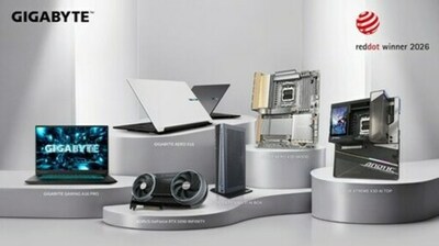 GIGABYTE、AI製品ラインナップ全体でレッド・ドット・デザイン賞を受賞