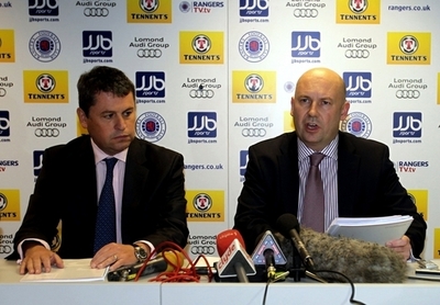 破産手続きのグラスゴー・レンジャーズ、勝ち点10剥奪処分