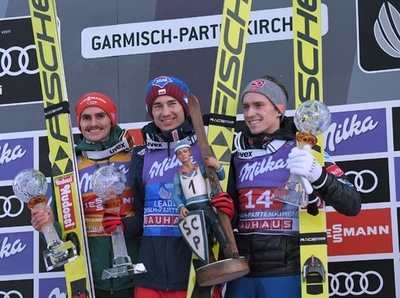 ストフが開幕連勝、地元期待のフライタクは2位 ジャンプ週間