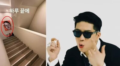 韓国歌手、自宅に「ヒトラー肖像画」…SNSで公開、大炎上