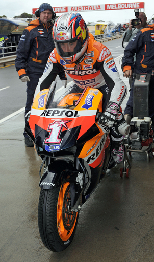 ヘイデン オーストラリアGP・フリー走行1回目は13番手に終わる