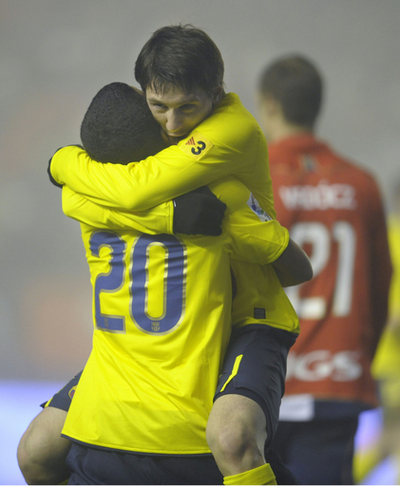 バルセロナ メッシの決勝点でオサスナに勝利