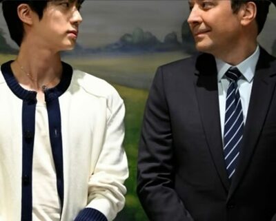 BTSのジン、ジミー・ファロンと新曲MVをユーモラスに再現