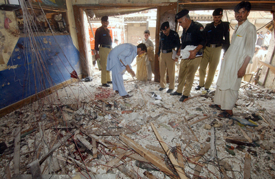 ペシャワル中心部の爆発は自爆テロ、死者25人に - パキスタン