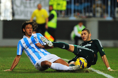 レアルがマラガに敗戦、首位バルセロナと勝ち点16差