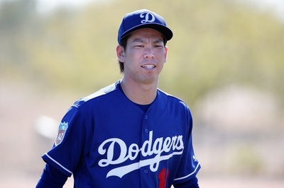 前田がドジャーブルーデビュー!岩隈もキャンプイン
