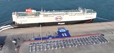 海外輸送能力を強化 複数の中国自動車メーカーが自前で遠洋船団を整備