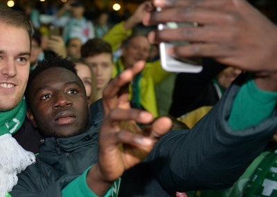 19歳の難民選手マネーがブンデス初得点、「夢がかなった」と喜ぶ