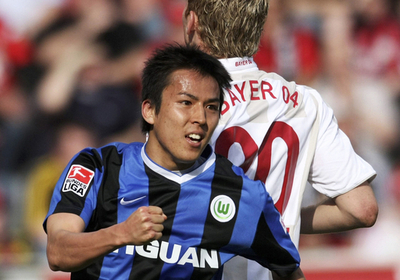 レバークーゼン ボルフスブルクと引き分ける