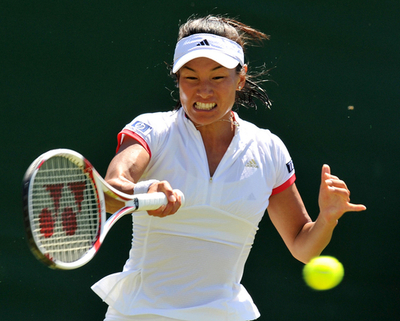 クルム伊達 ボズニアツキに敗れ初戦敗退、ウィンブルドン選手権