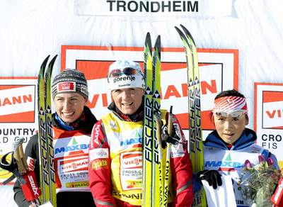 マジッチがシーズン8勝目 石田が3位に、スキーW杯距離