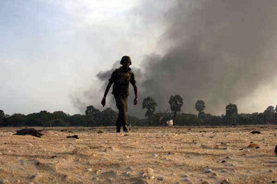 「17日朝までにLTTEから全土を解放」、スリランカ大統領