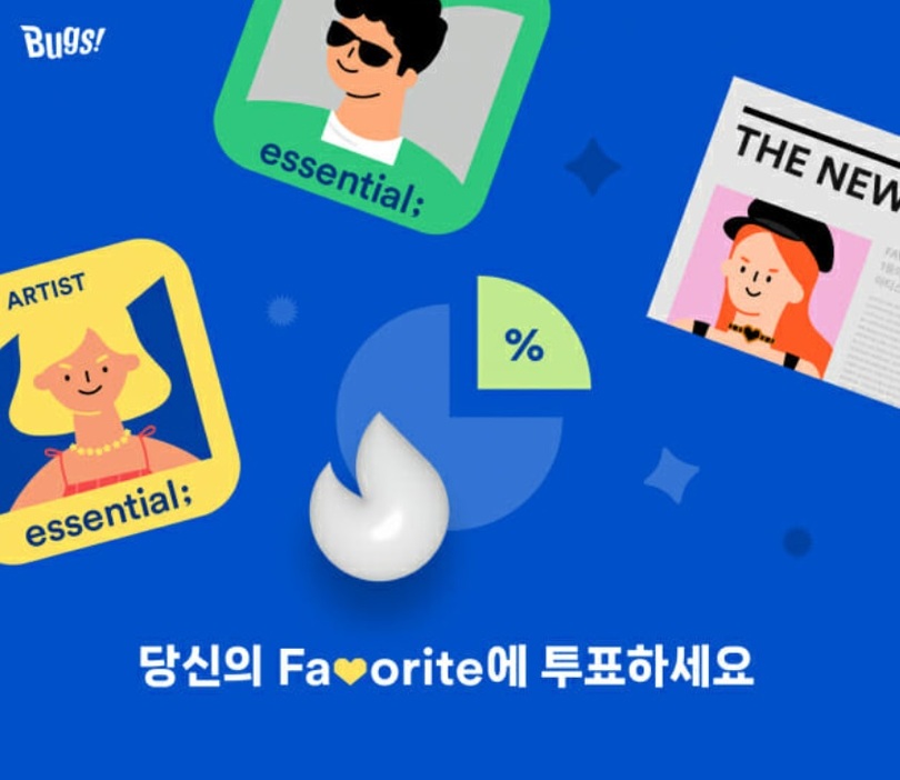 投票サービス「Favorite」(c)KOREA WAVE