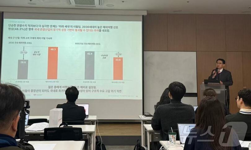ソウルで開かれた観光戦略記者懇談会(c)news1