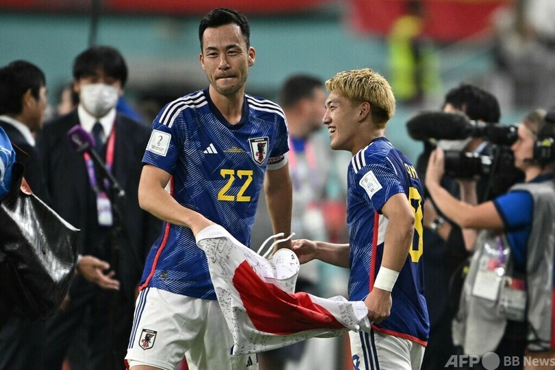 ドイツ、スペイン撃破で16強 歓喜する日本代表 カタールW杯